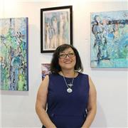 pintora y escultora y fotógrafa